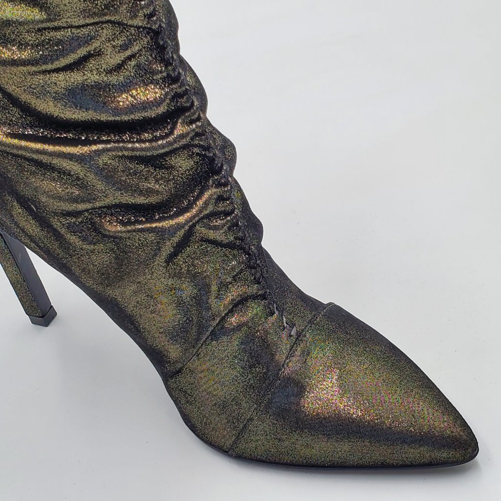 Nine West Shimmery Stiletto Booties - NWOT - Picture 12 of 17